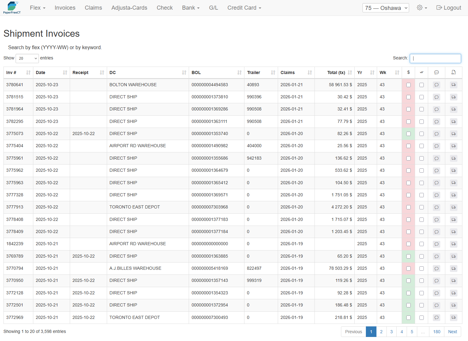 Invoices EN